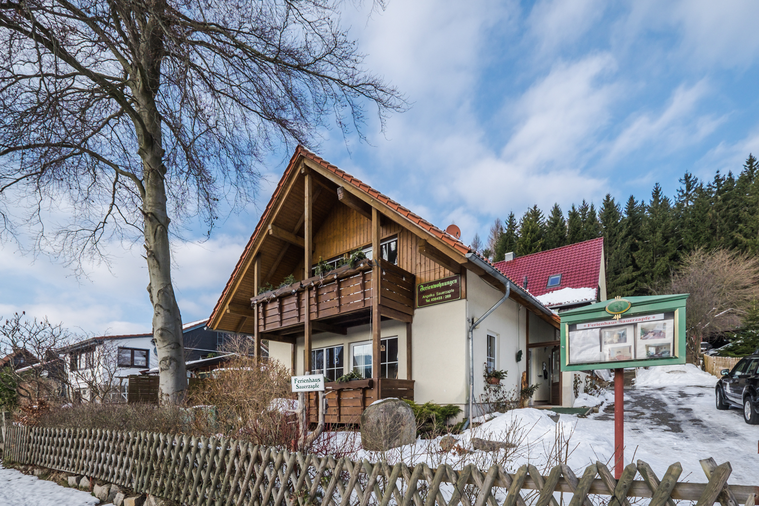 Ferienwohnung am Brocken mit Hund